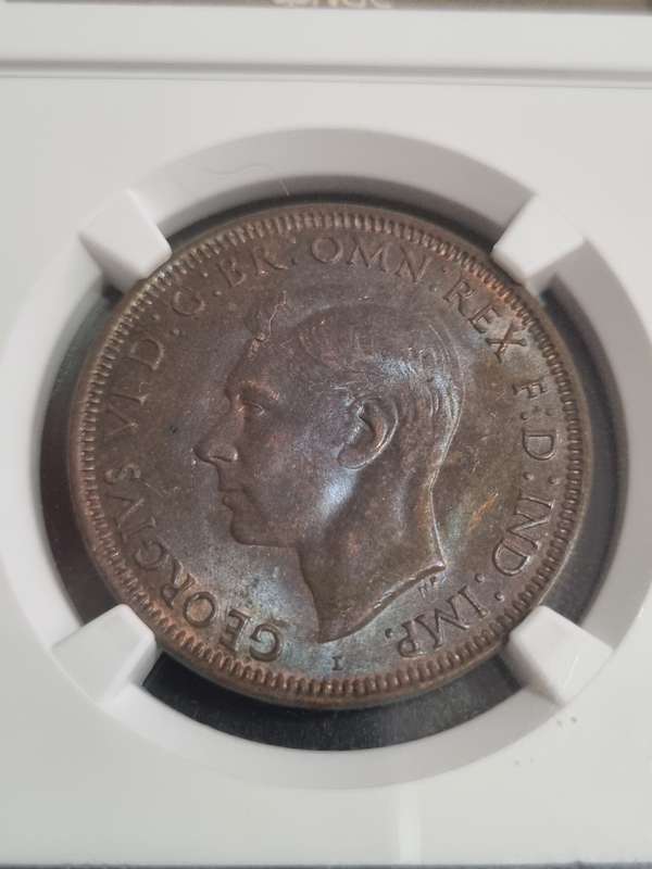 Australia: MS63BN 1943I 1 Penny