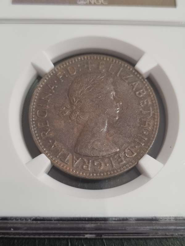 Australia: 1963 AU50BN 1 Penny