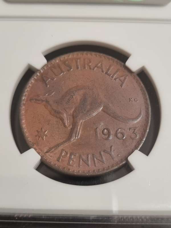 Australia: MS61BN 1961 Penny