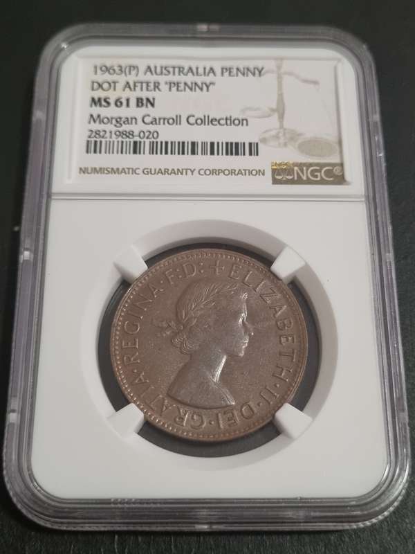 Australia: MS61BN 1963(P) 1 Penny