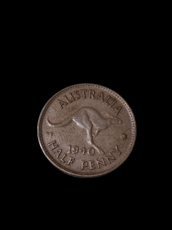 Australia: 1940 1/2 Penny