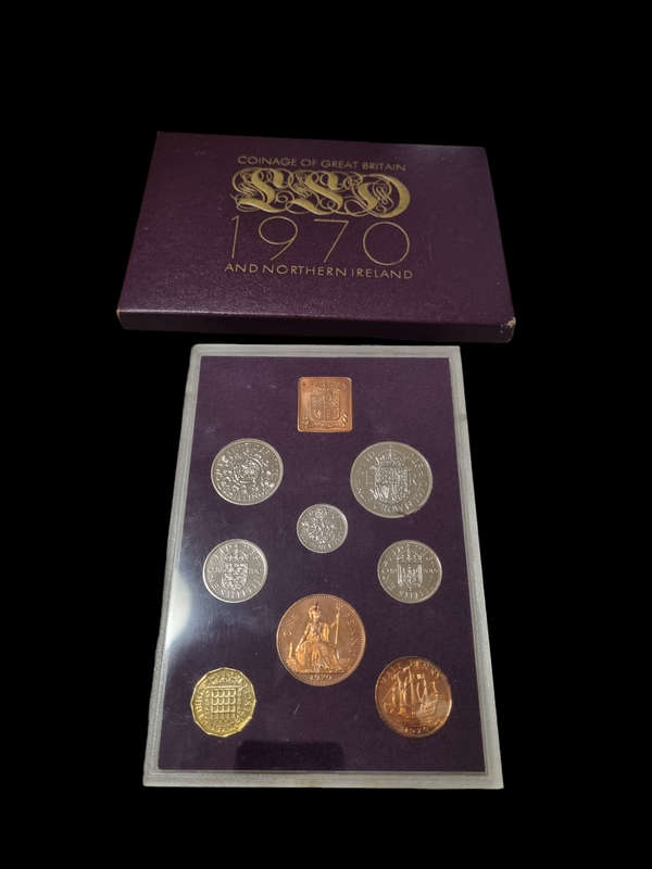 Great Britain and Northern Ireland: Beautiful 1970 Proof Set