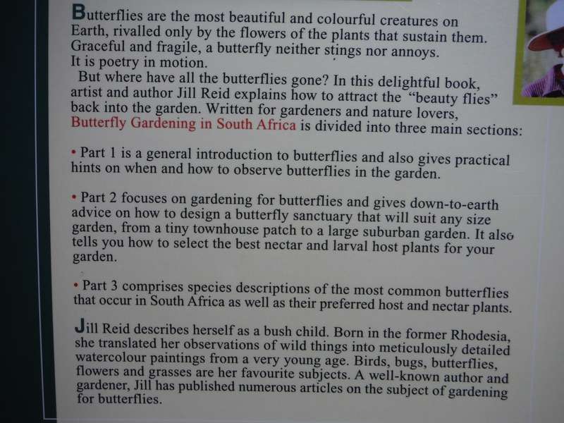Butterfly Gardening in South Africa - Softcover - Jill Reid
