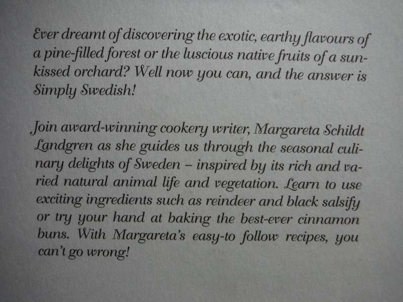 Simply Swedish : Flavours for Every Season - Hardcover - Margareta Schildt Landgren