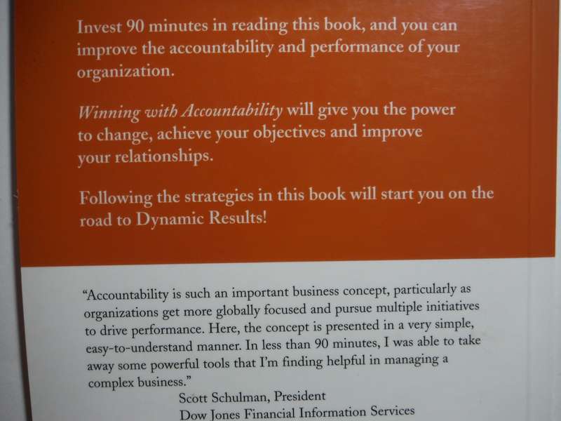 Winning with Accountability - Paperback - Henry J. Evans