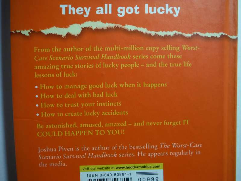 As Luck Would Have It - Hardcover - Joshua Piven
