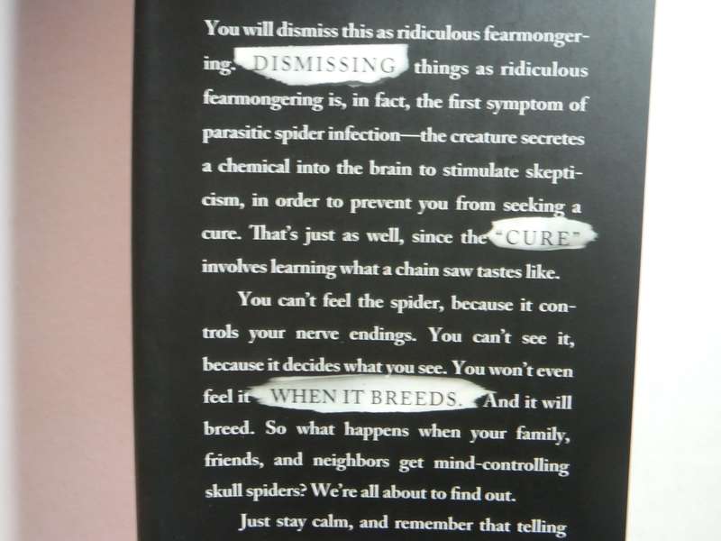 This Book is Full of Spiders - Hardcover - David Wong