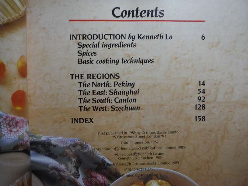 The Encyclopedia of Regional Chinese Cooking - Softcover - Kenneth Lo