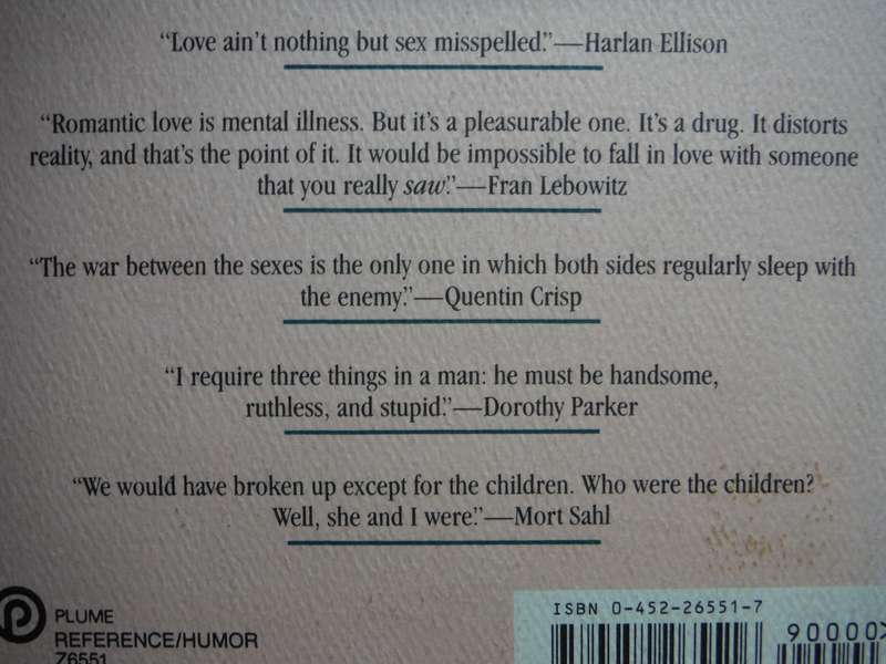 A Curmudgeon's Garden of Love - Paperback - Compiled by Jon Winokur