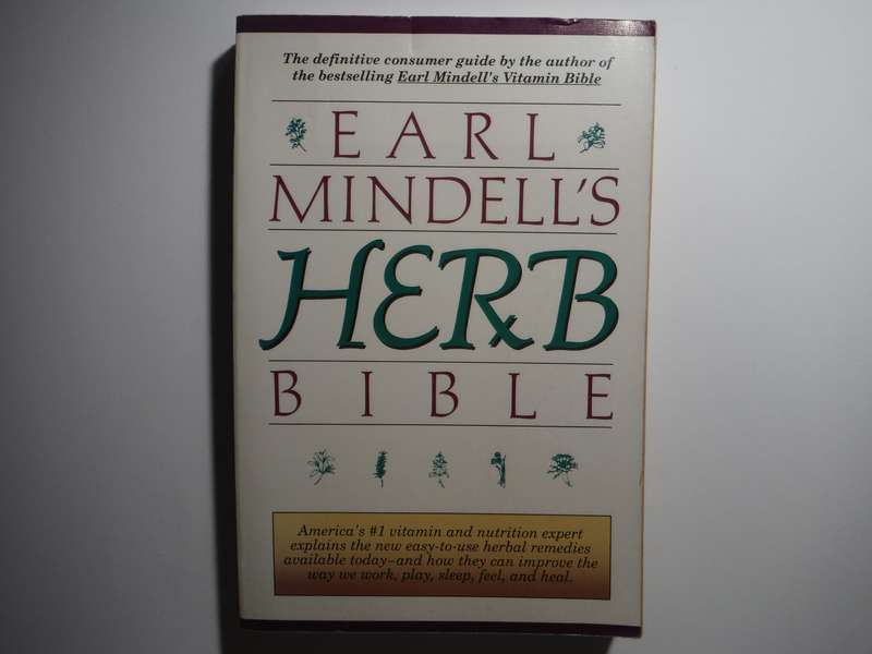 Earl Mindell's Herb Bible - Paperback - 1992 Edition
