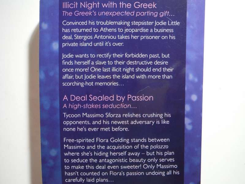 Mills & Boon 2 in 1 - Paperback - Illicit Night with the Greek and A Deal Sealed by Passion