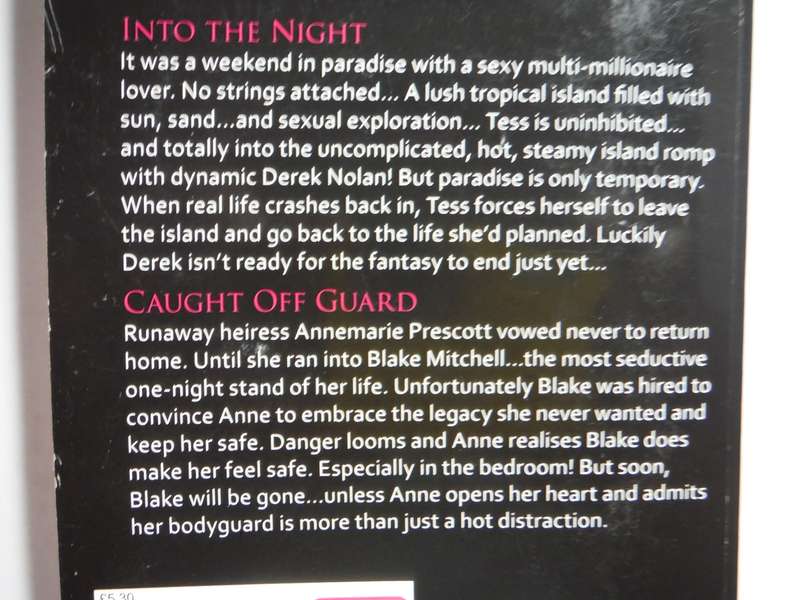 Mills & Boon 2 in 1 - Paperback - Into the Night and Caught Off Guard