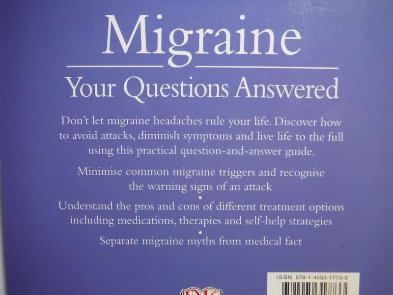 Migraine : Your Questions Answered - Softcover - Dr Carol A. Foster - DK