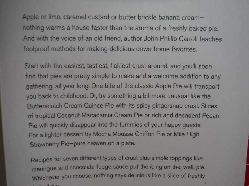 Pie Pie Pie : Easy Homemade Favorites - Softcover - John Phillip Carroll