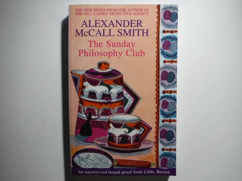 The Sunday Philosophy Club - Paperback - Alexander McCall Smith - Uncorrected Proof 174 of 274