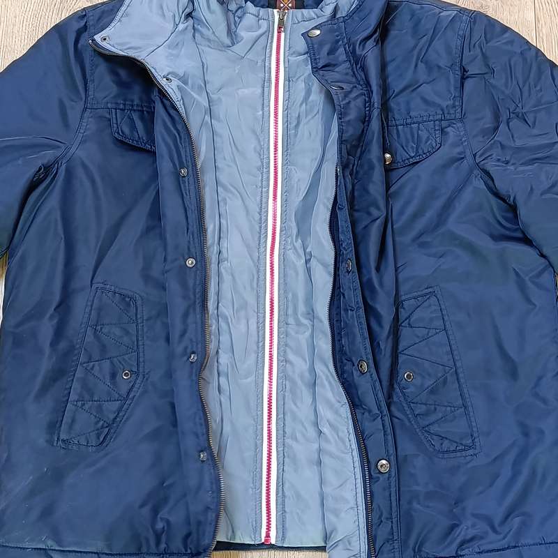Mountain and Isles men's jacket, colour navy blue, size XXL polyester