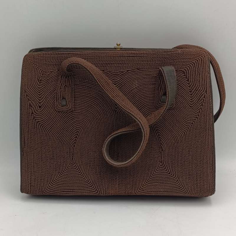 Vintage Dark brown genuine Corde (Redgd) trade mark product made in England
