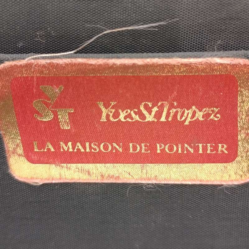 Vintage YvesSt.Tropez LA Maison de Pointer black handbag