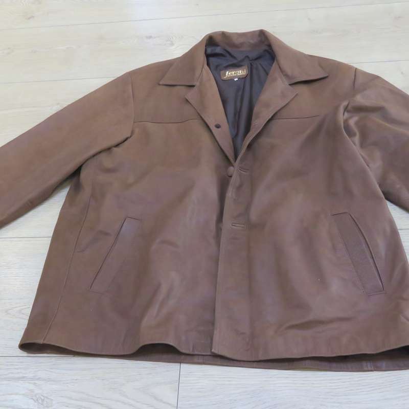 Jeroni Genuine Leather mens jacket - Size XL