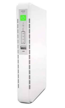 8800 mAh Mini UPS for Wifi, Fibre, POE and usb devices