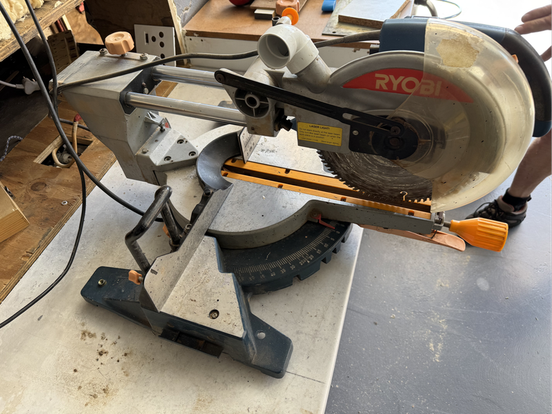 Ryobi MS-2254SCL Compound Mitre Saw  Secondhand but Reliable