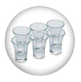 Holy Communion Glass Communion Cups (12's)