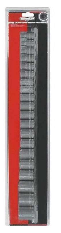 Mastercraft Socket Set 20 piece Chrome Vanadium Metric 1/2 inch drive R750,00
