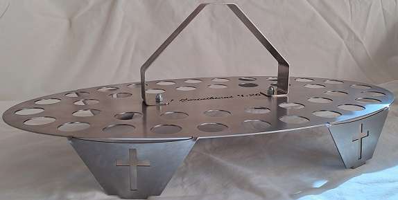 Holy Communion Tray Stainless Steel Tray 40-hole