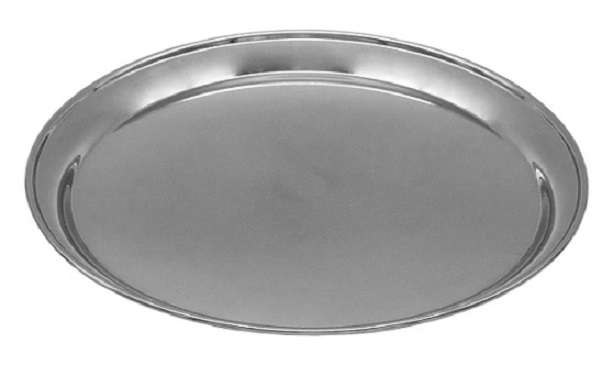 Holy Communion Tray Stainless Steel 35 cm