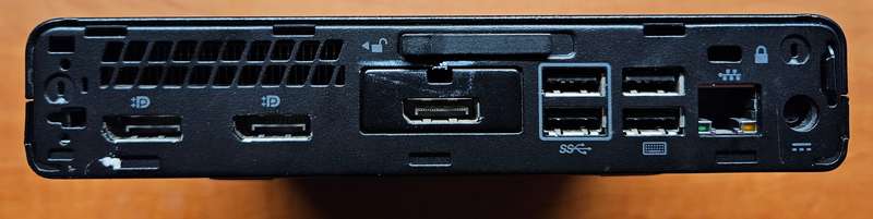 HP EliteDesk 800 G3 Mini-8Gb-256Gb Nvme & 1Tb Sata