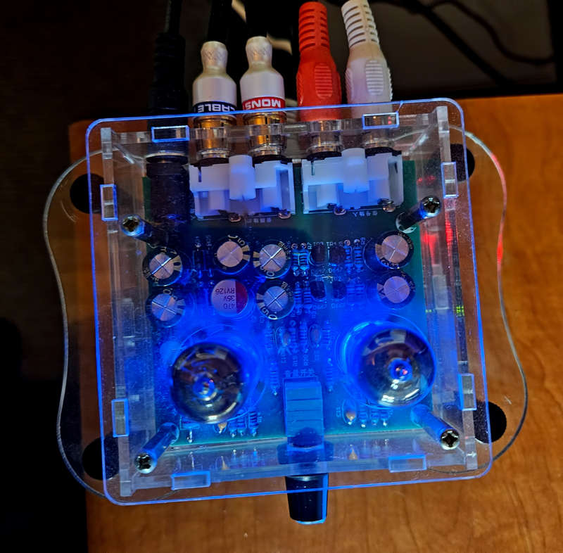 Valve Pre-Amplifier and Raspberry PI Streamer.