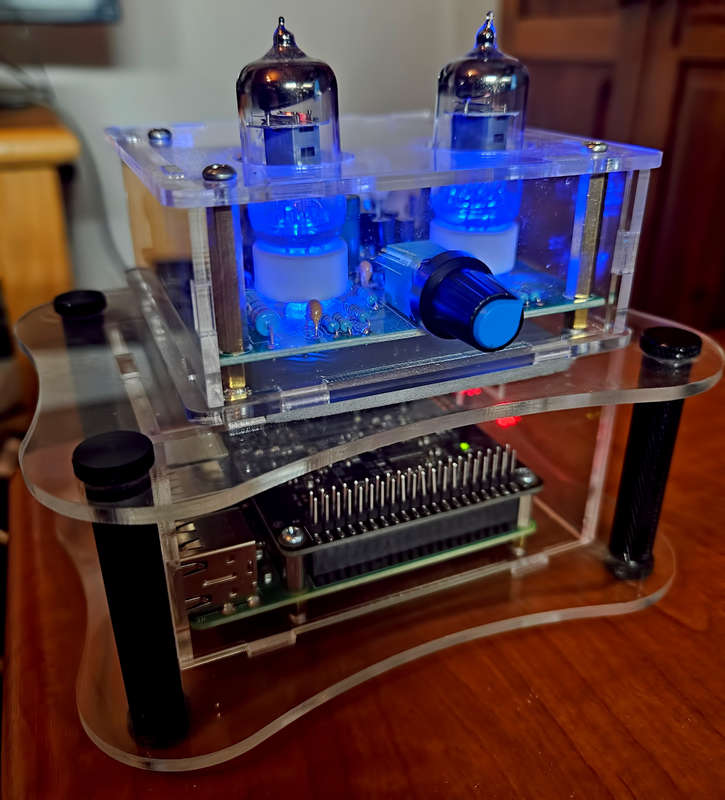 Valve Pre-Amplifier and Raspberry PI Streamer.