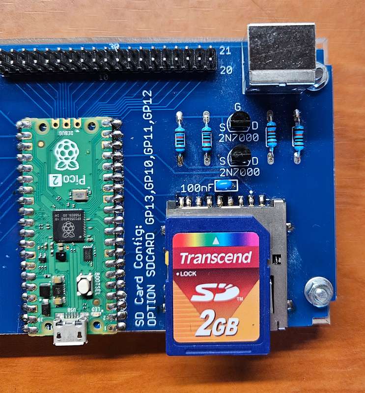 Picomite VGA board with Pico2