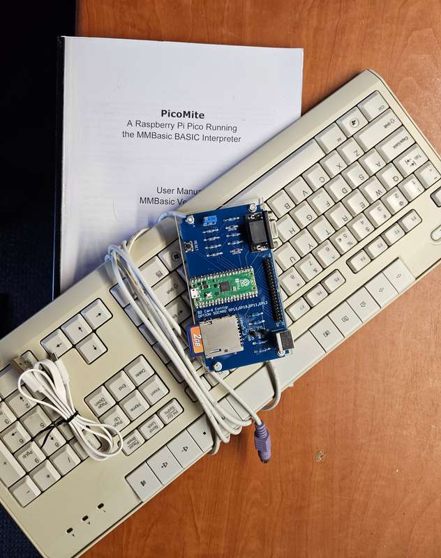 Picomite VGA board with Pico2