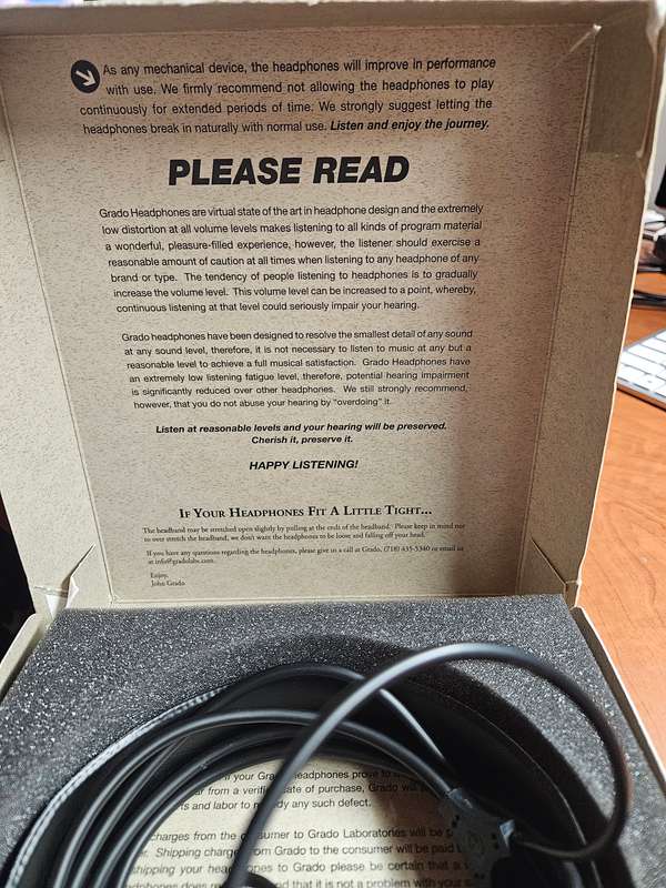 Grado SR80e Headphones