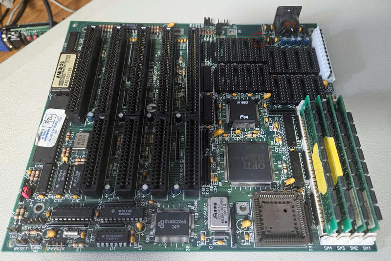 Vintage 386SX Desktop Computer (1993)