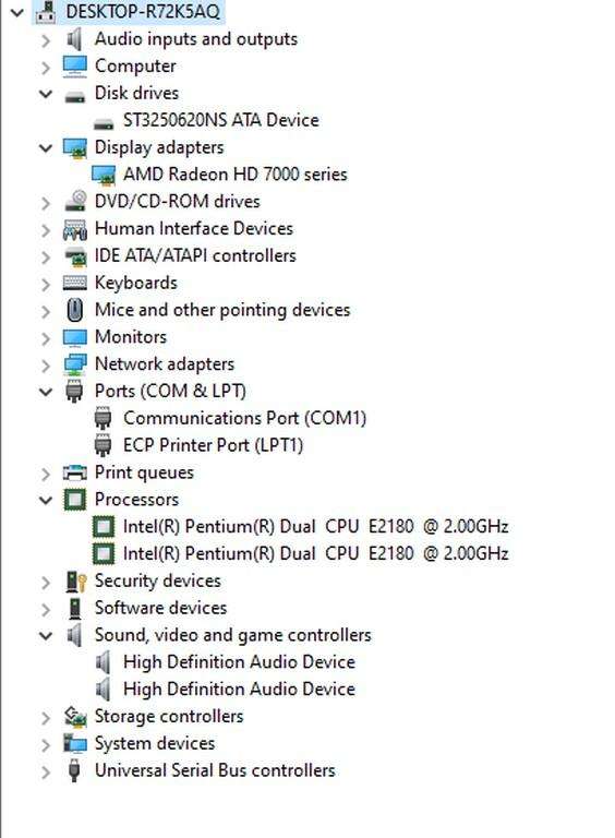 Dell Optiplex 745 - Windows 10- 4Gb RAM - 250Gb HDD- Radeon 7470