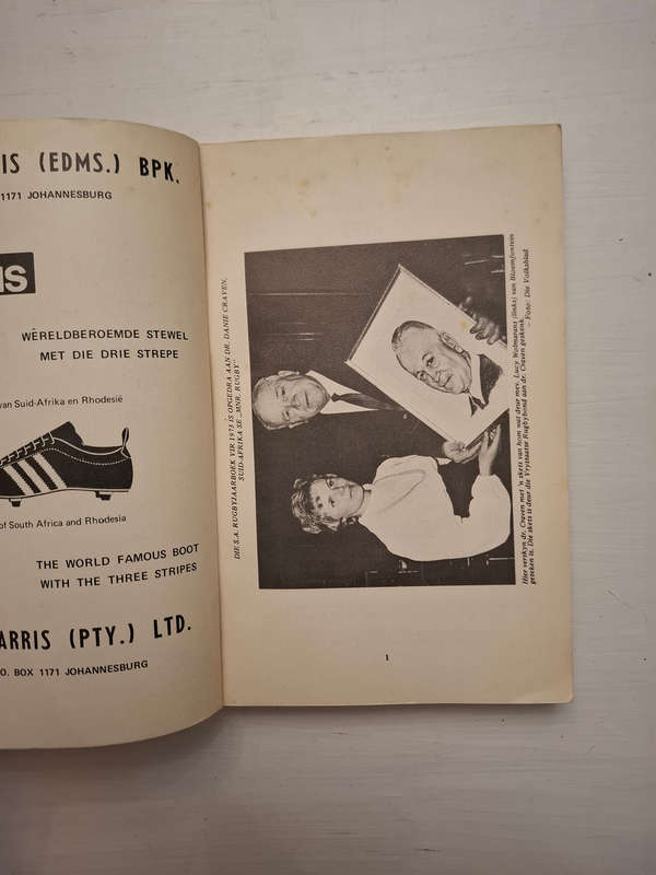 1973 SA Rugby Annual /1973 Rugby Jaarboek