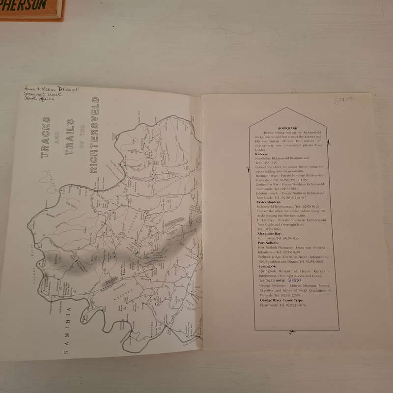 Tracks and Trails of the Richtersveld - K. W. Reck