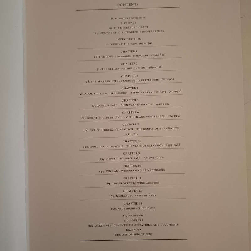 Nederburg The First Two Hundred Years - Simons, Phillida Brooke (text), and Alain Proust (photograph