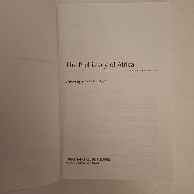 The Prehistory of Africa: Tracing the Lineage of Modern Man (Himla Soodyall)