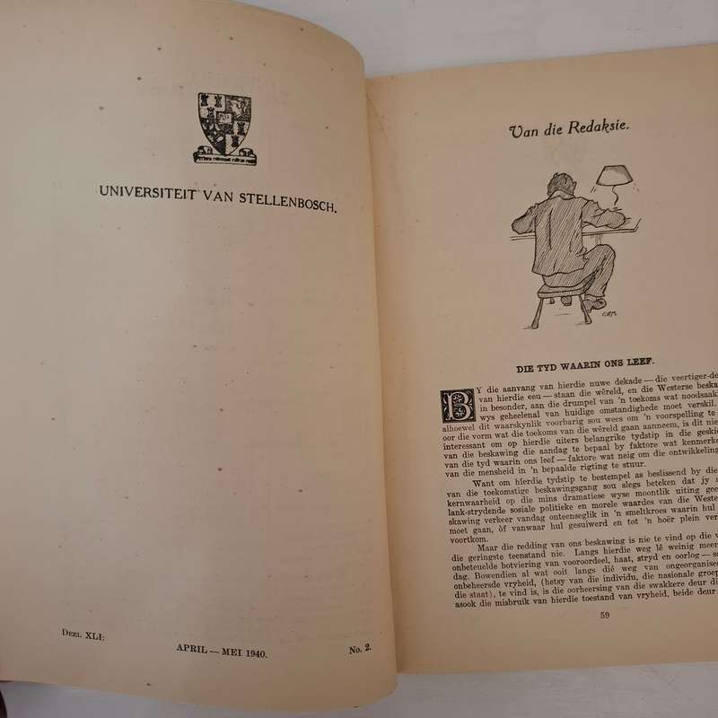 Die Stellenbosche-Student (April - Mei 1940) Intervarsity Spesiale Uitgawe