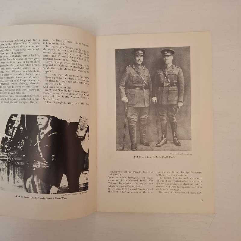 One Man in His Time - A pictorial review of the life of Jan Christian Smuts (Phyllis Scarnell Lean)