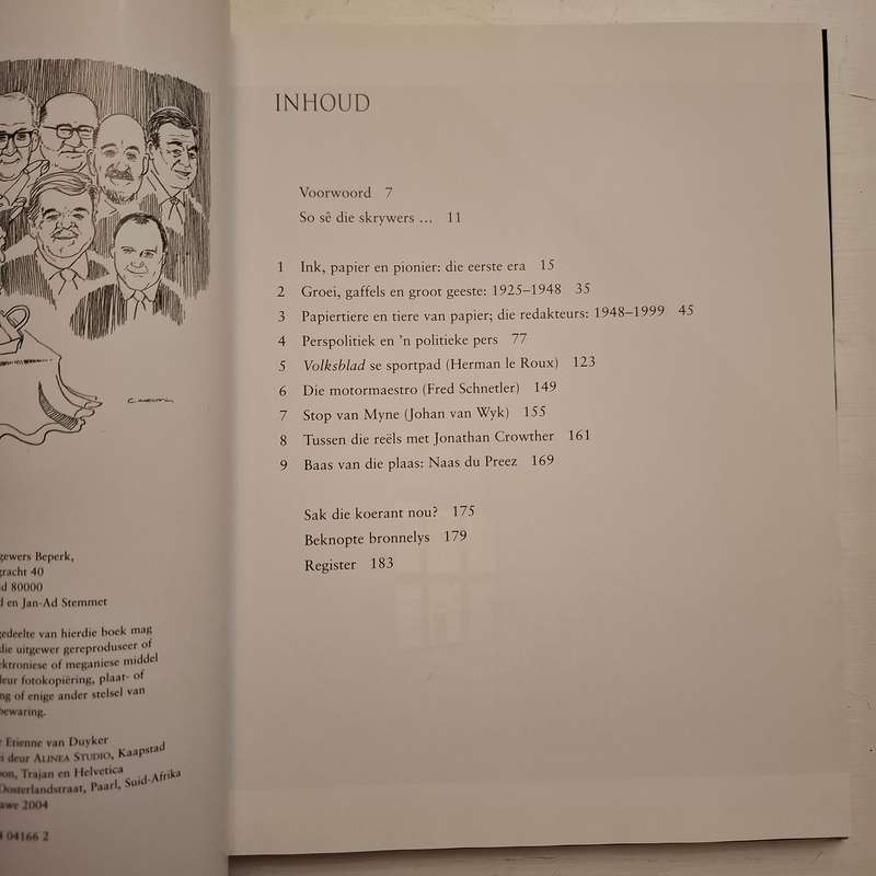 'n Lewe van sy eie: die biografie van Volksblad