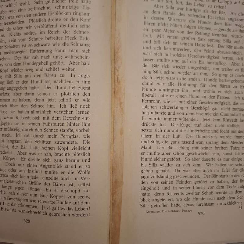 Die Nordwest-Passage. Meine Polarfahrt auf der Gjöa 1903 bis 1907  Roald Amundsen