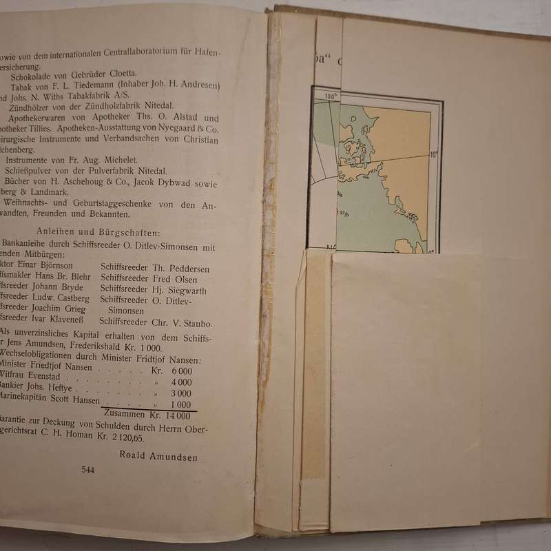 Die Nordwest-Passage. Meine Polarfahrt auf der Gjöa 1903 bis 1907  Roald Amundsen