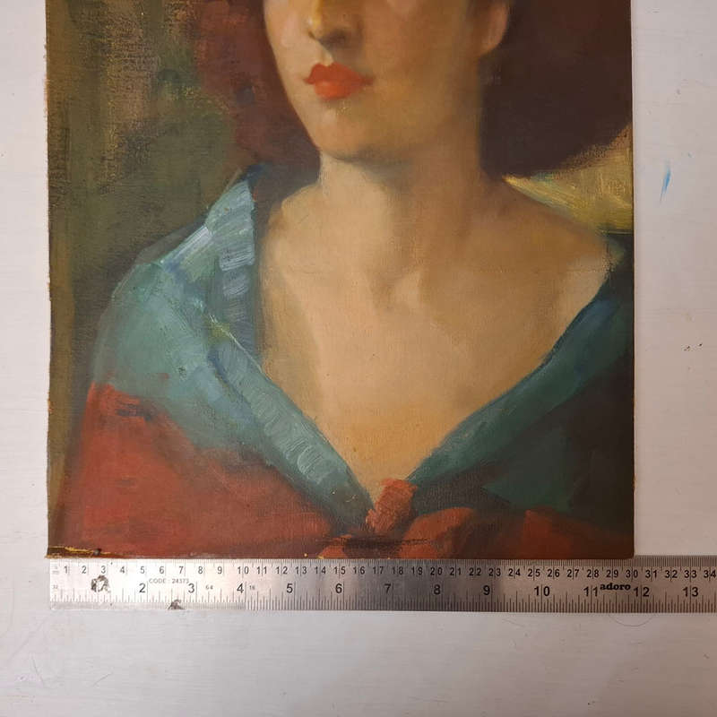 Painting on board - unknown artist