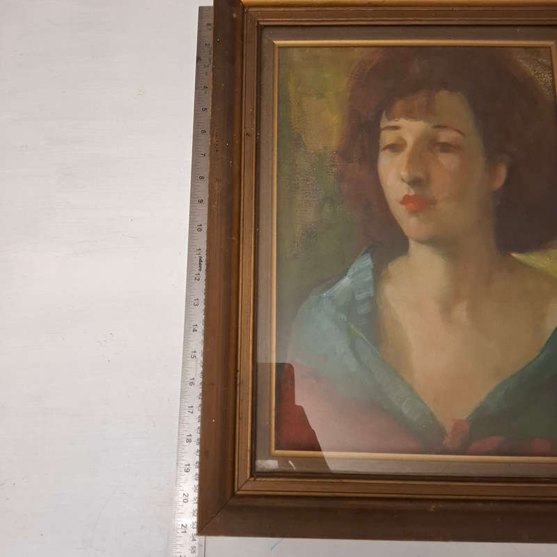 Painting on board - unknown artist
