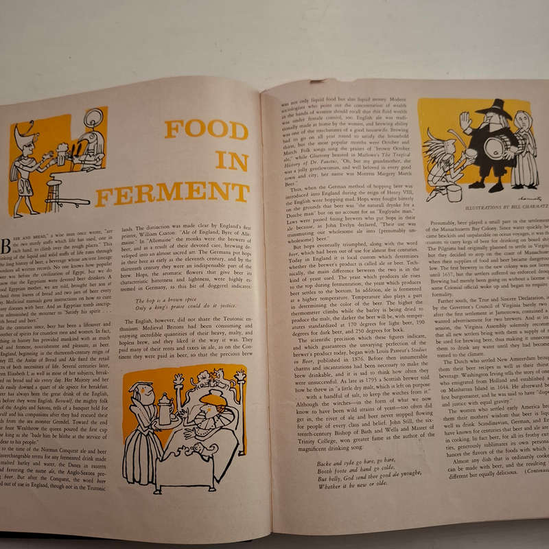 2 X Bound volumes of "Gourmet" magazine 1958 and 1962