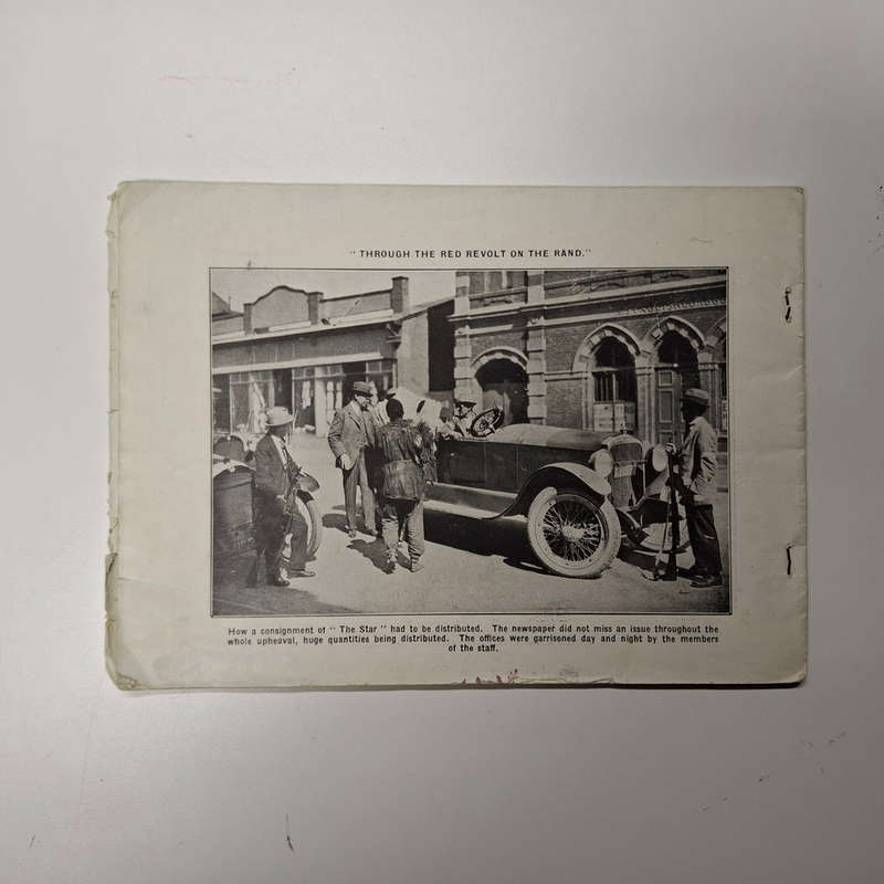 Through the Red Revolt on the Rand - A pictorial review of events January, February, March 1922 comp